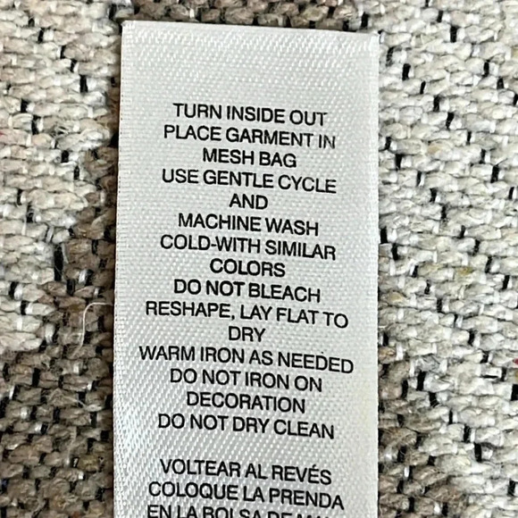 🤍Chico’s Casual linen blend Embellished Utility Crop Pants, XS/2 - Picture 13 of 17